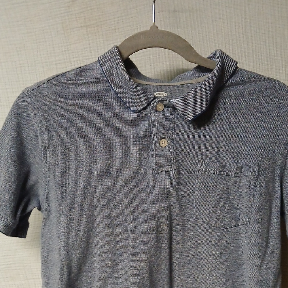 Old Navy Gray Button Down Shirt